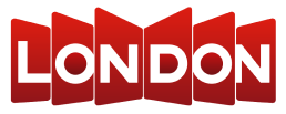 Logomarca London sem ISO e letras brancas